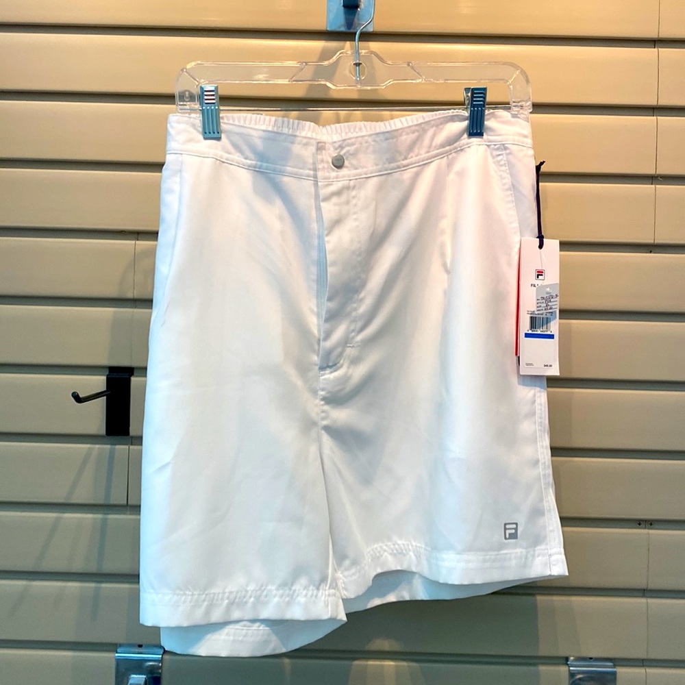 Men’s Fila white shorts